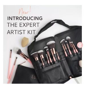 Luxie Expert Artist Kit - Black and Rose Gold
